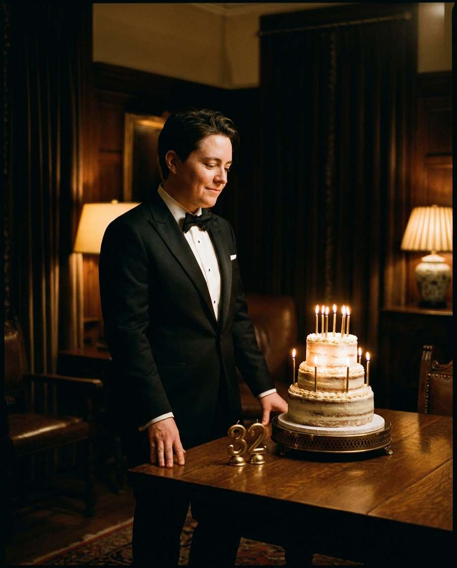 elegant black tie photo