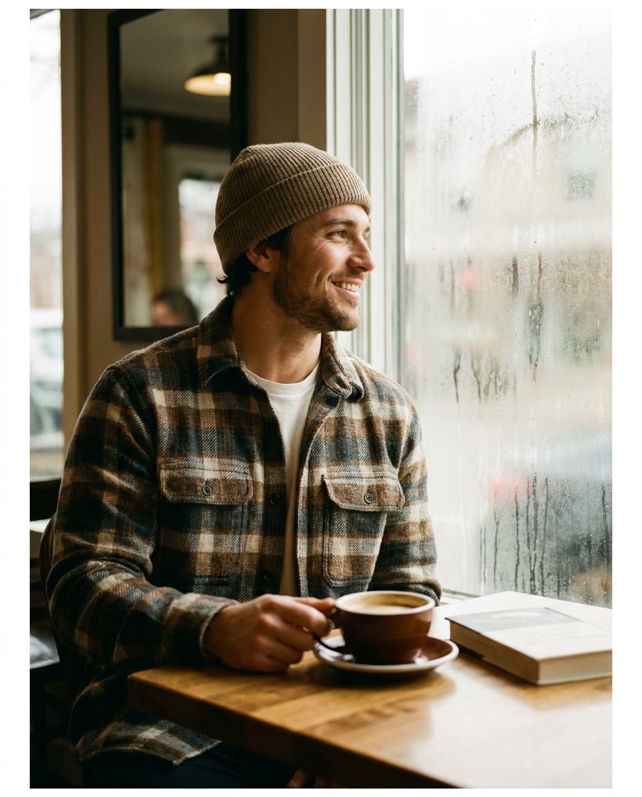 inside cozy cafe frame photo