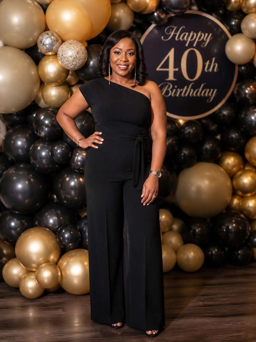 Luxury Balloon Wall Portrait photo
