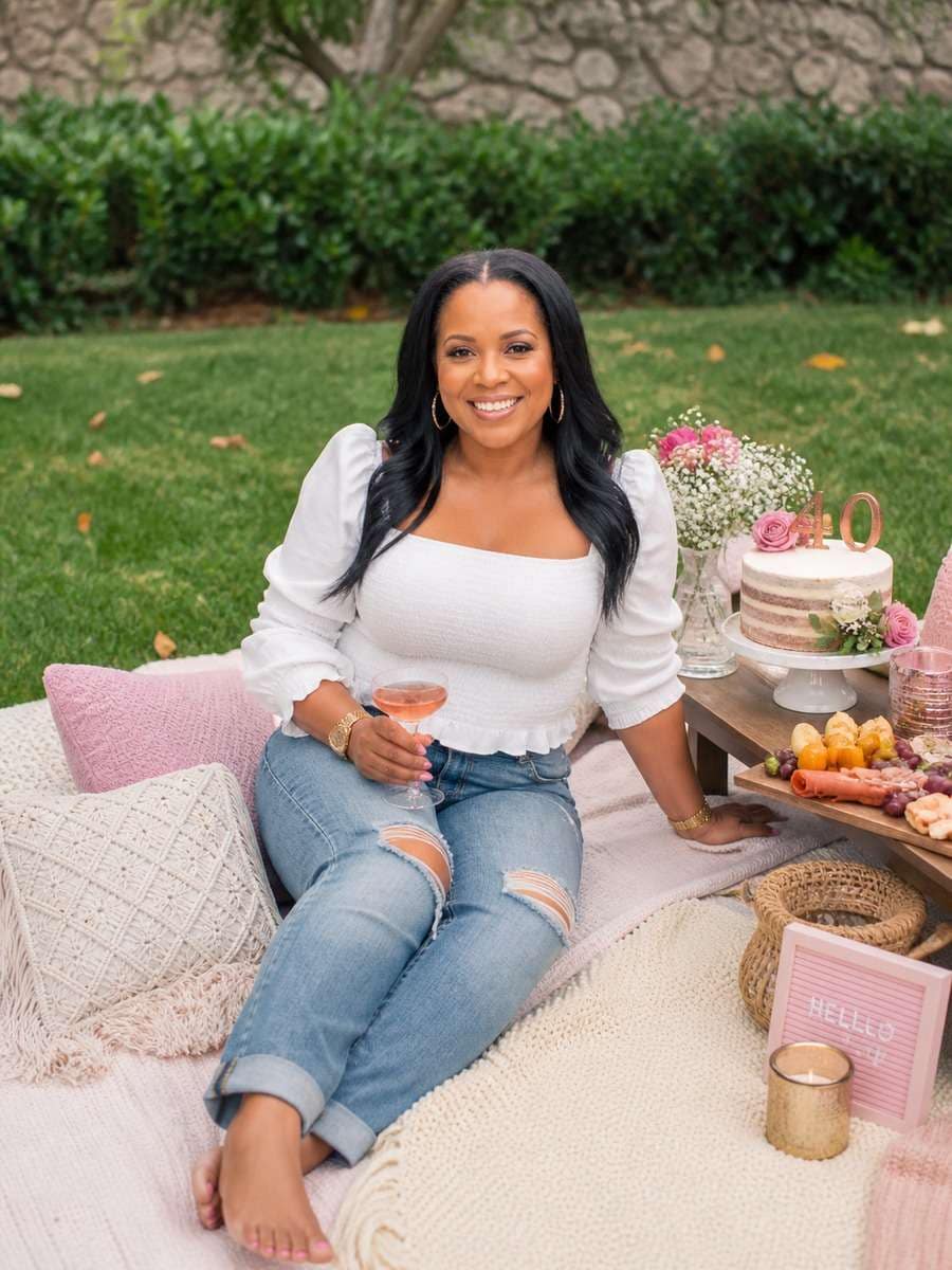Outdoor Picnic Birthday Edit photo