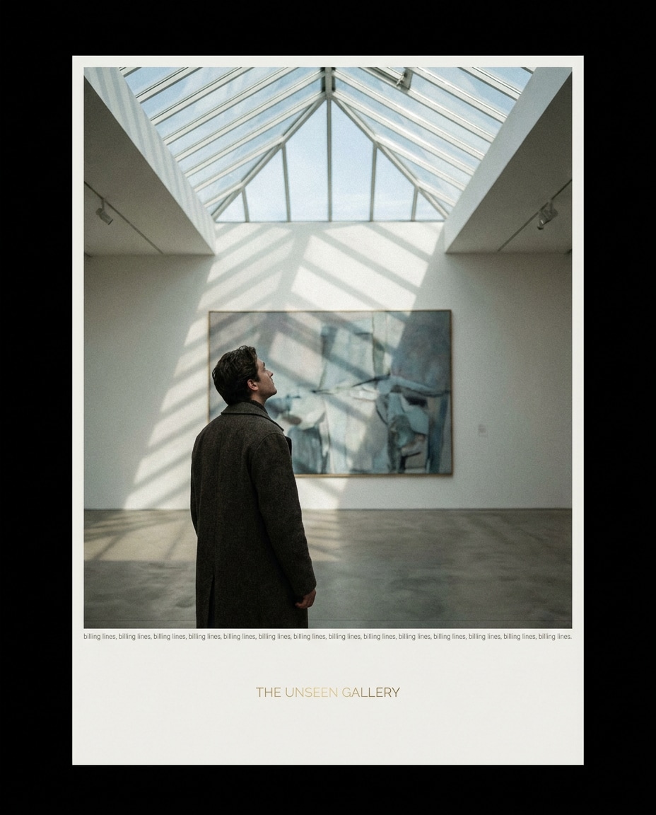 under a museum skylight photo