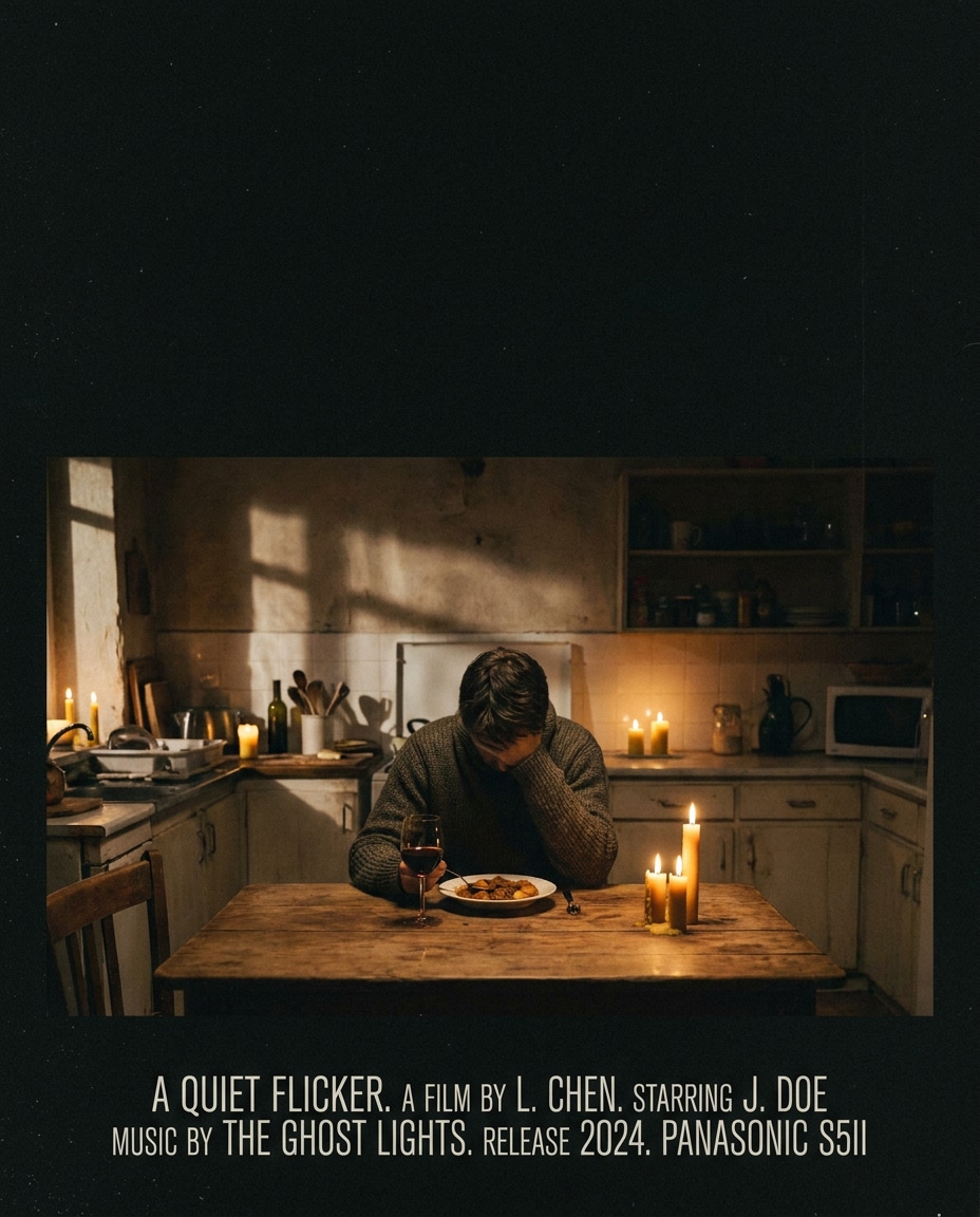 inside a candlelit apartment photo
