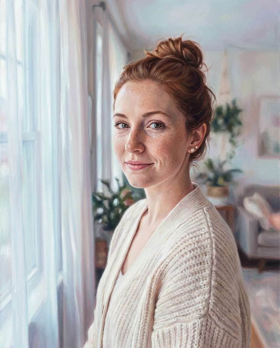 pastel window light photo