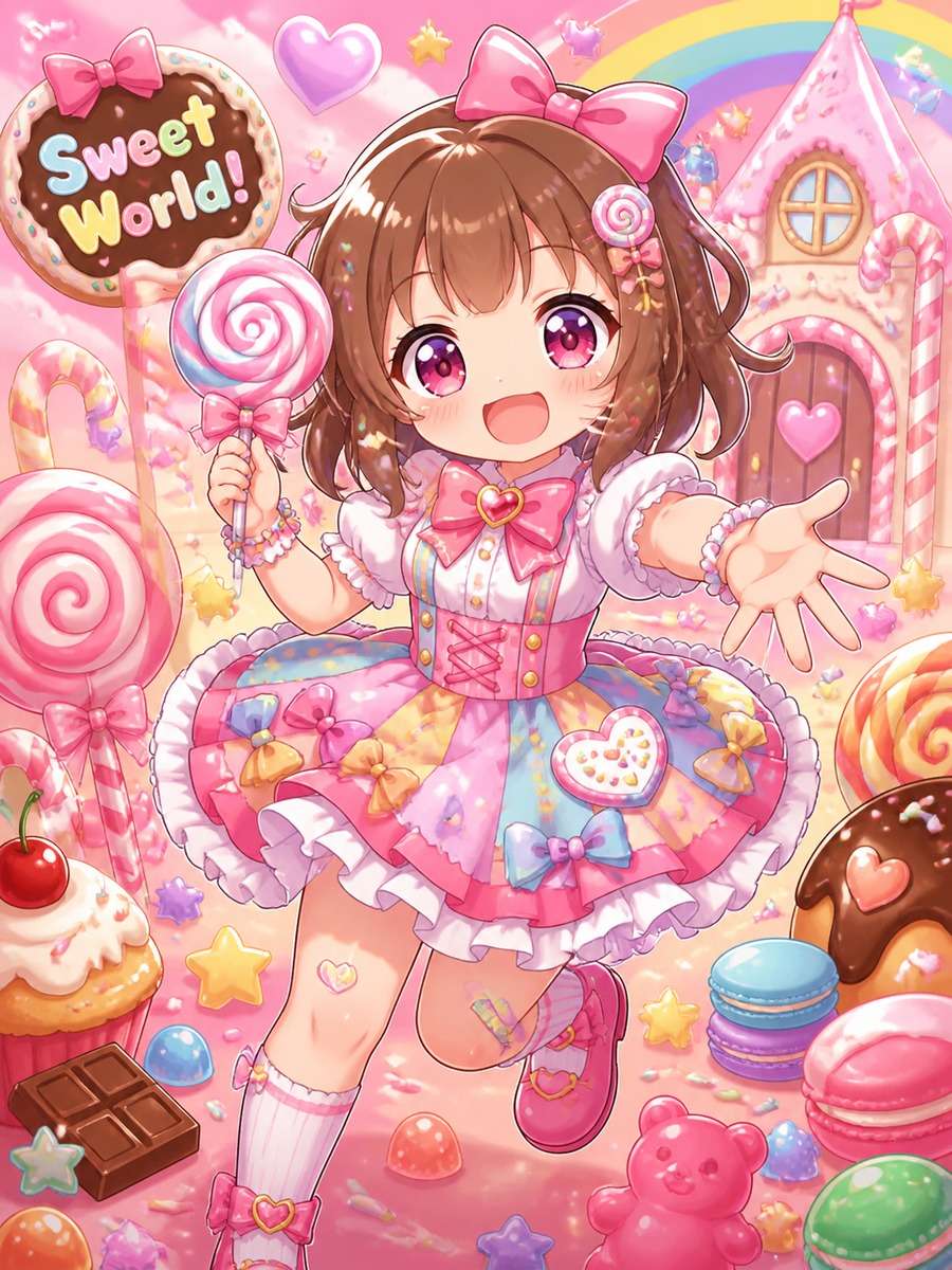 Cute chibi-inspired edit photo