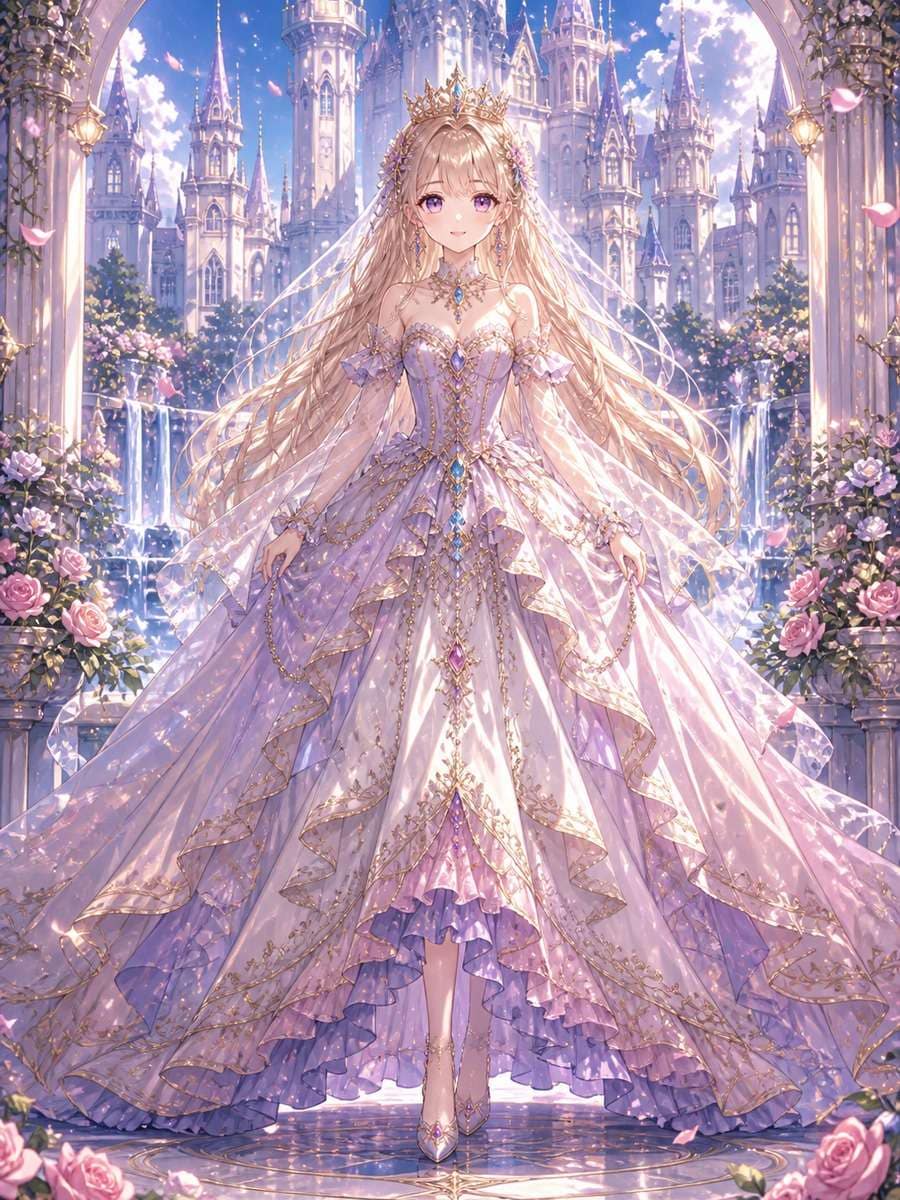 Fantasy princess anime character photo