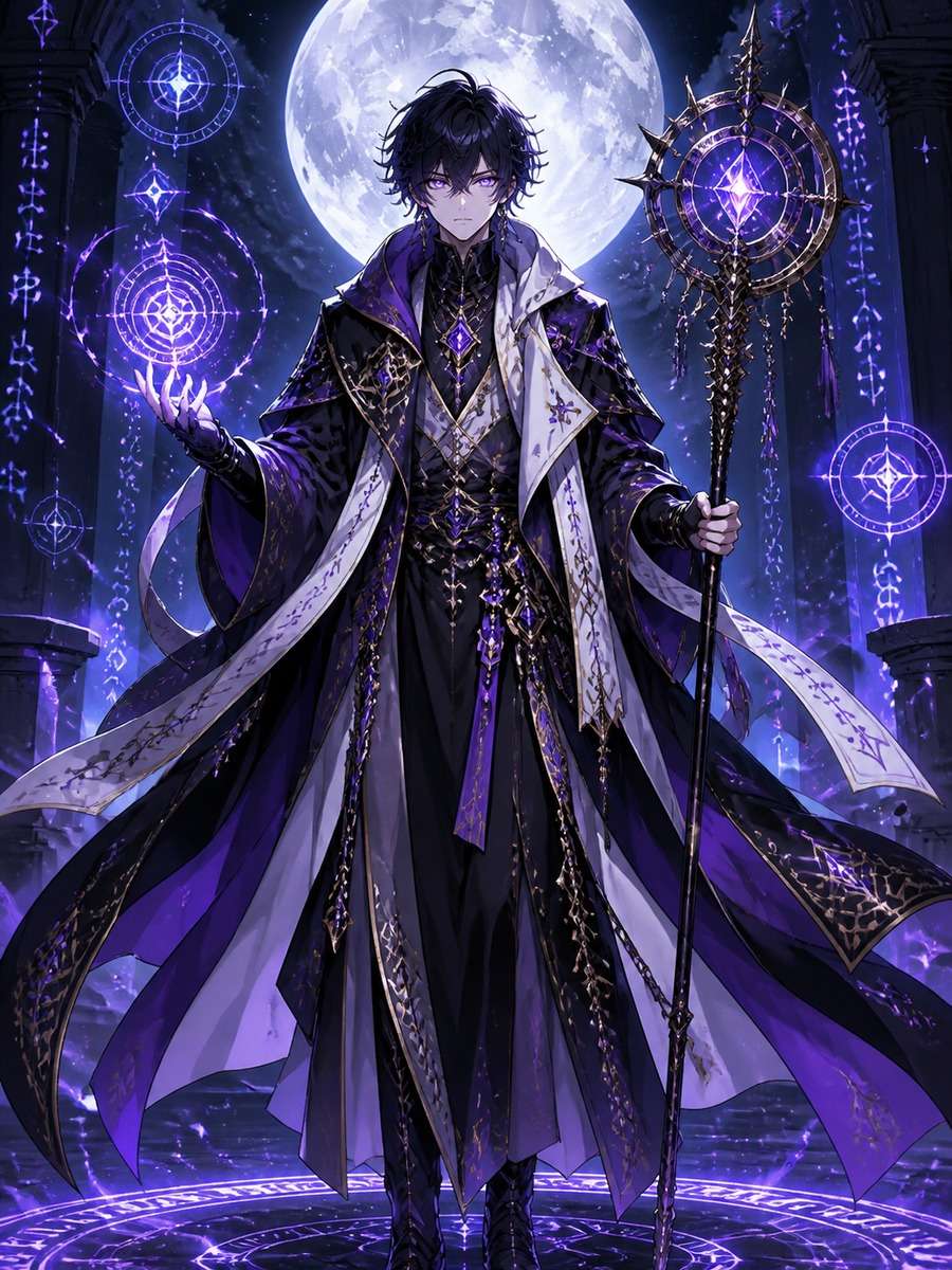Mystic mage anime look photo