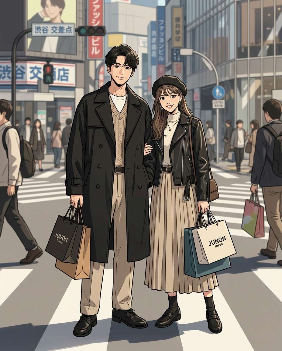matching outfit streetstyle photo
