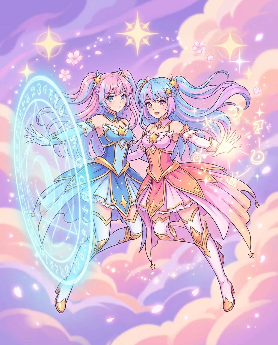 magical girl partner shield photo