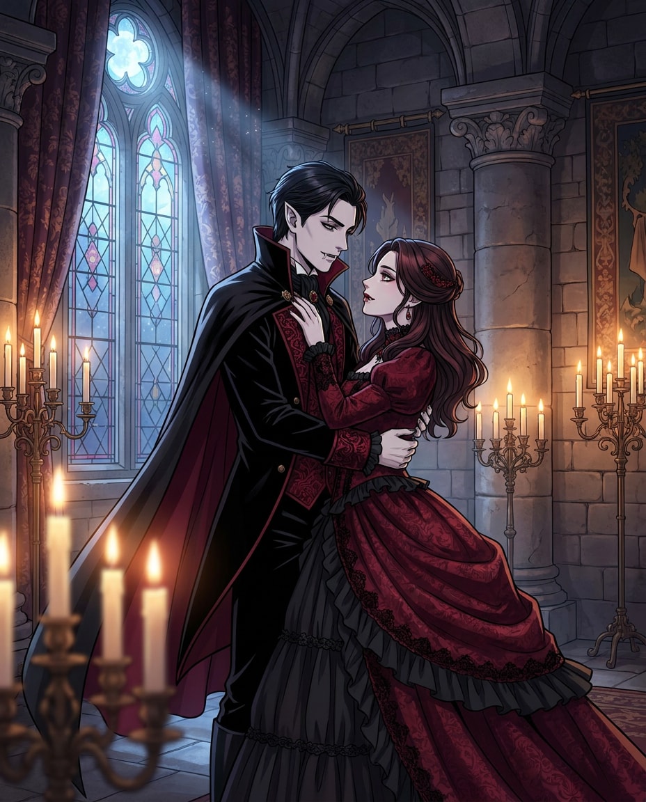 vampire castle slow dance photo