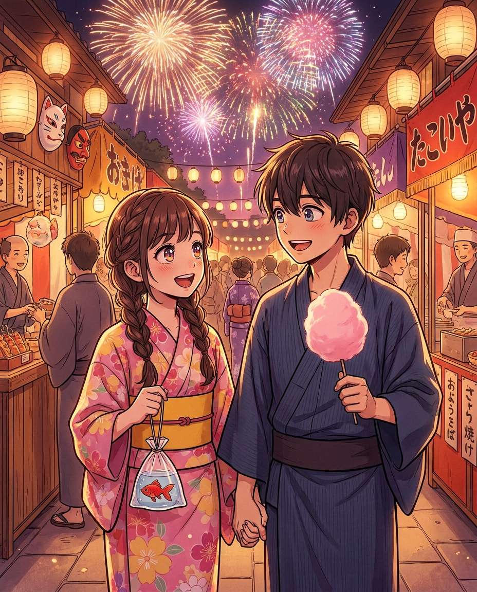 fireworks festival date photo