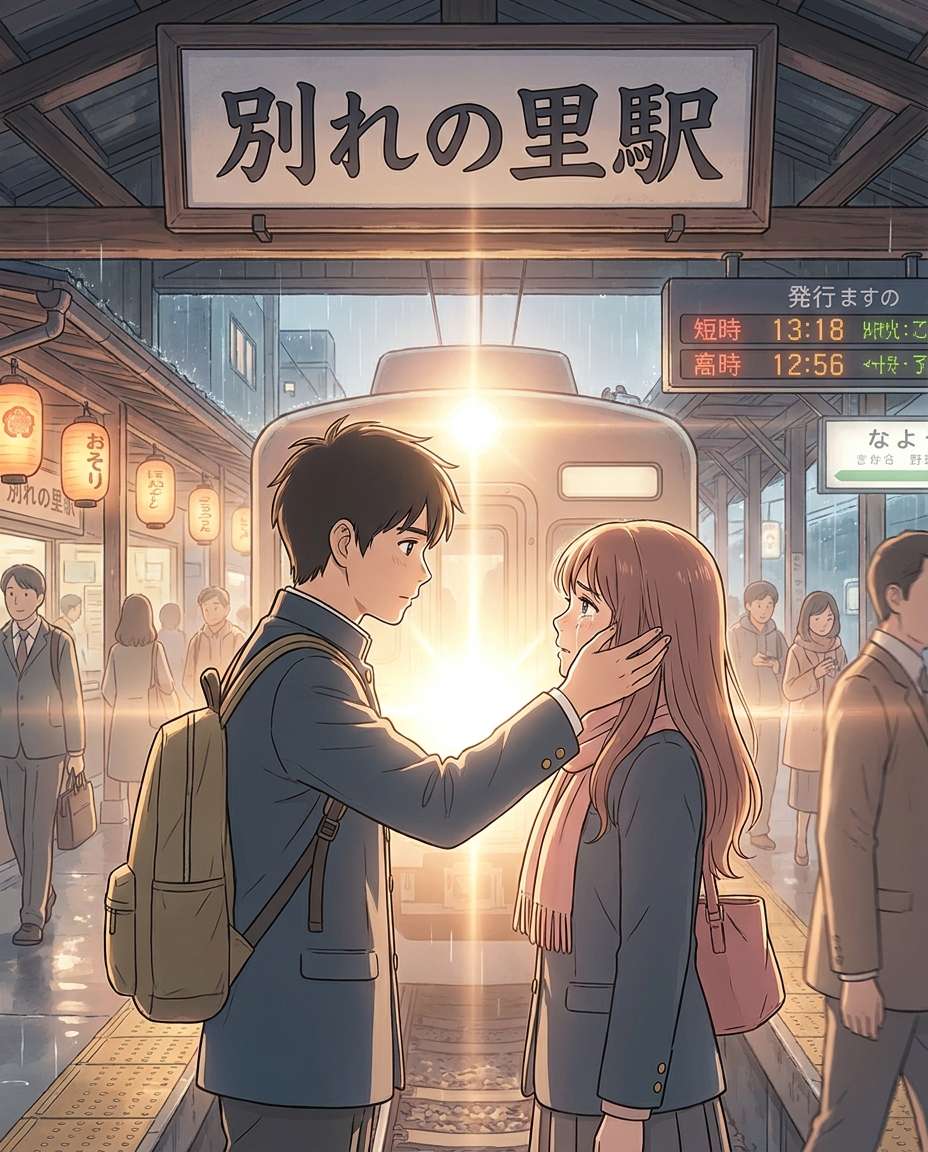 train platform goodbye photo