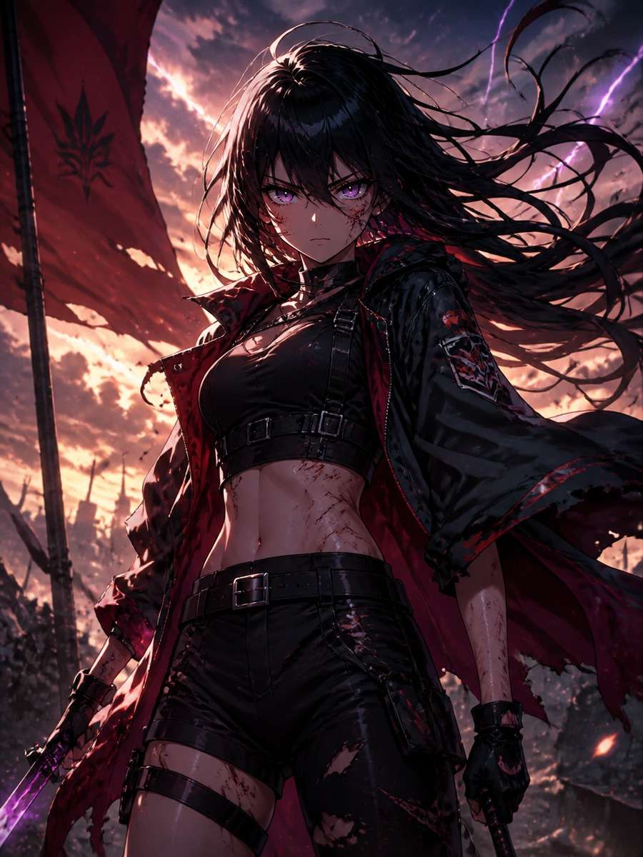 Action hero anime vibe photo