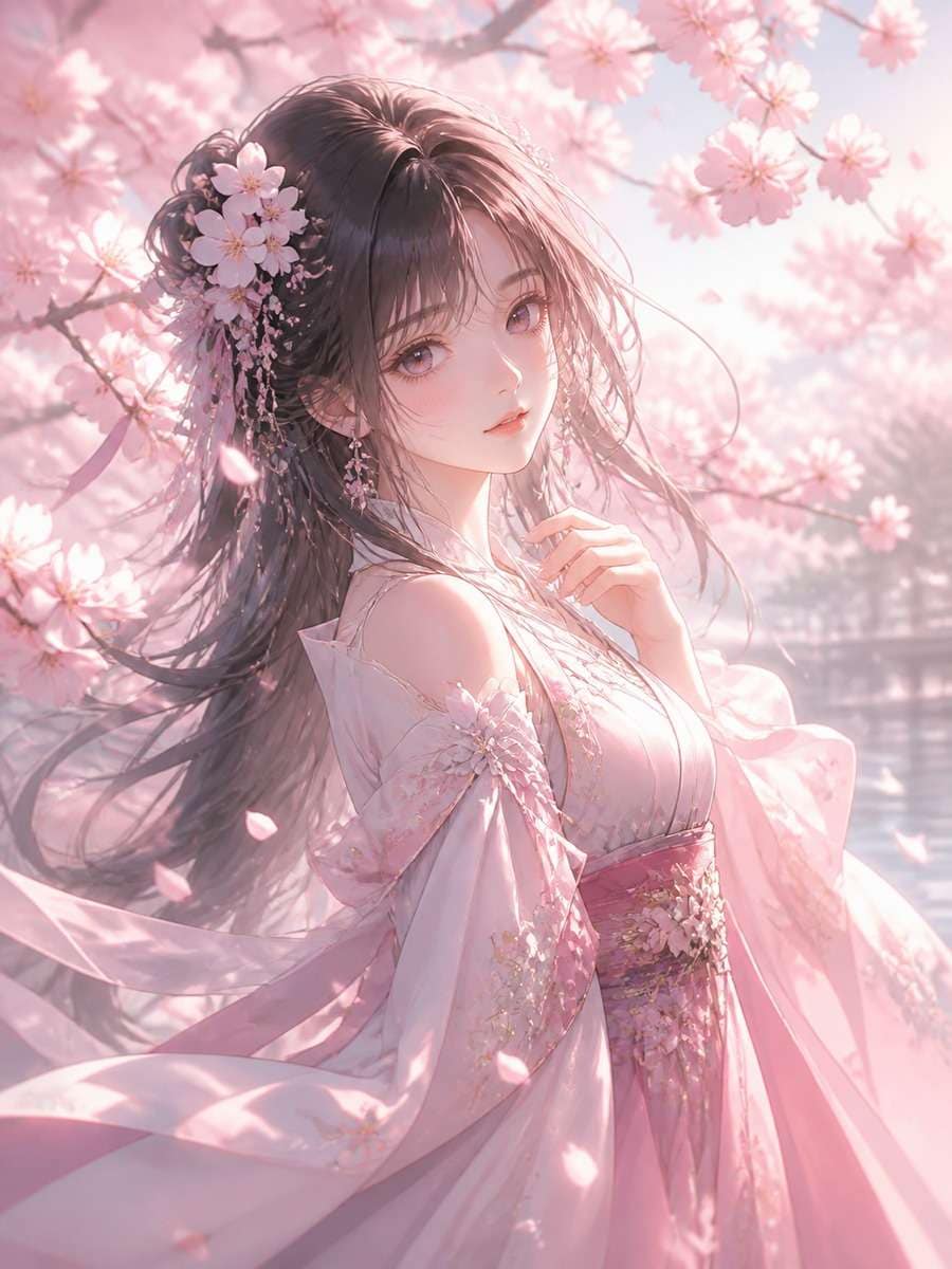 Cherry blossom elegance photo