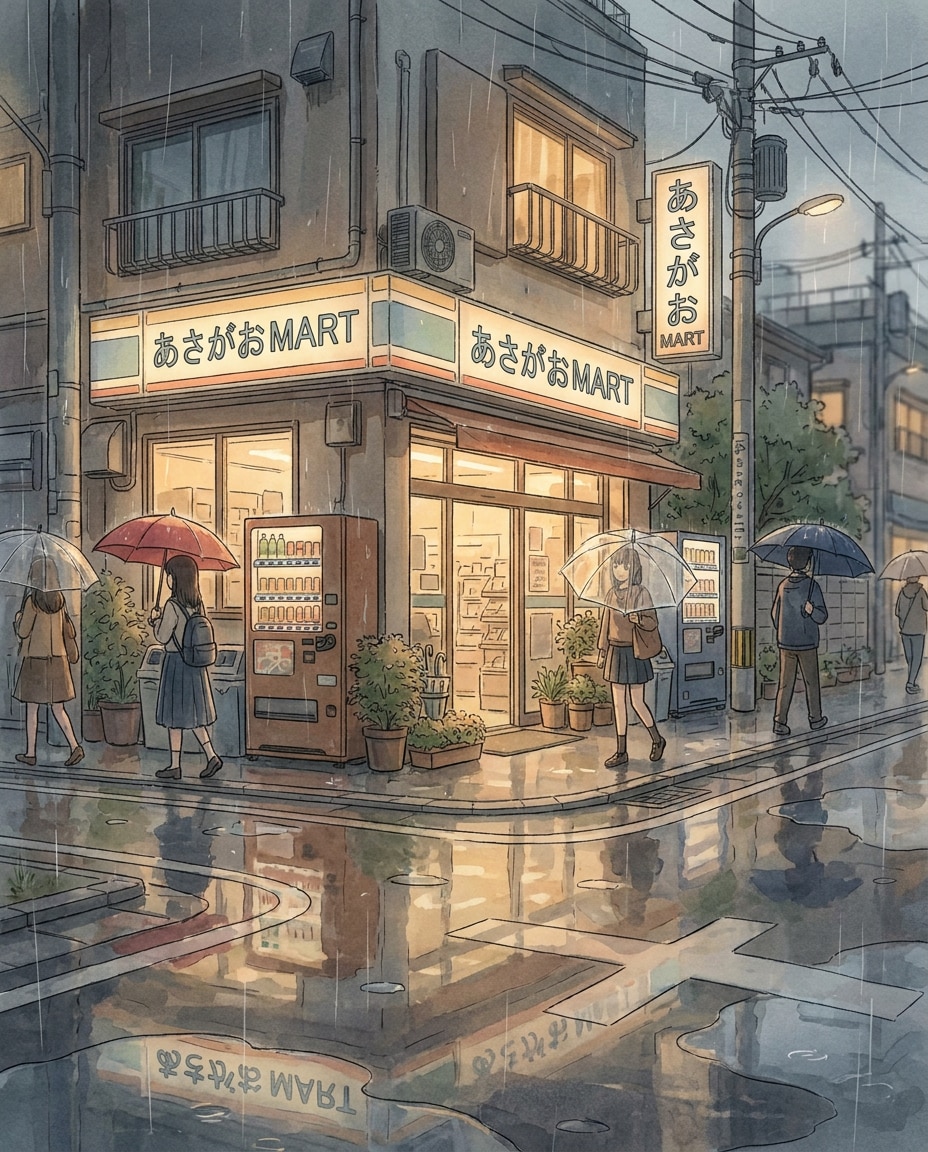 cozy street corner photo