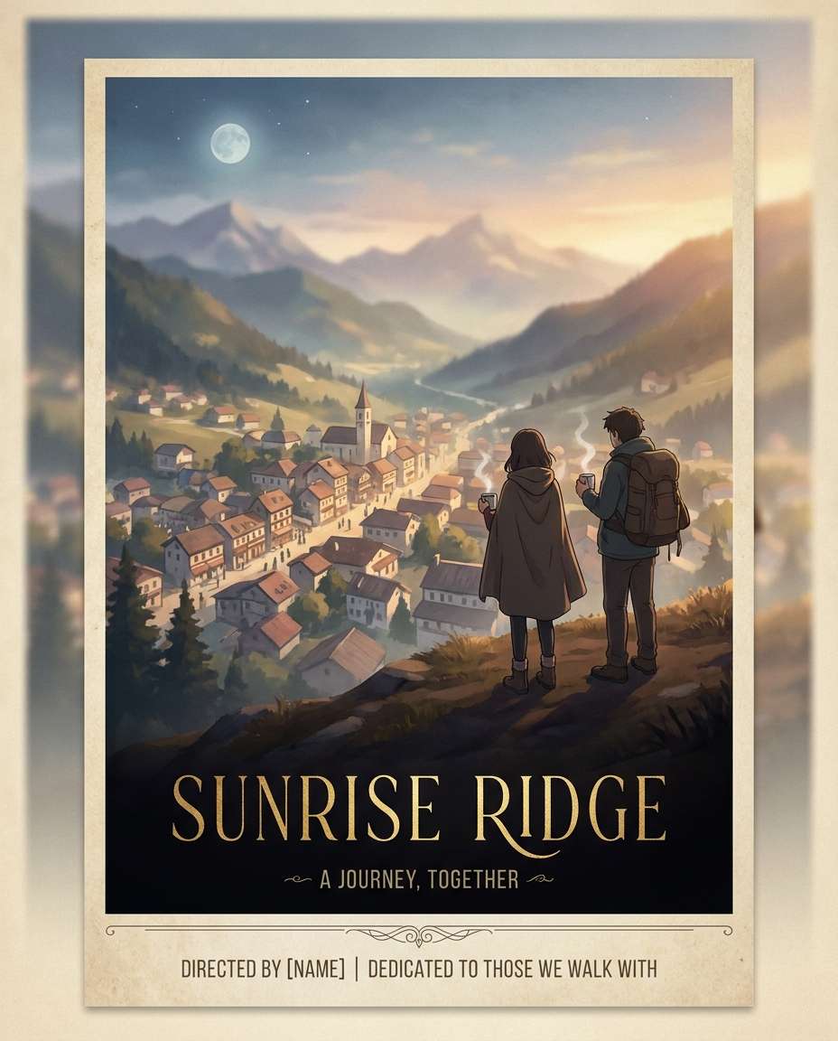 dawn mountain promise photo