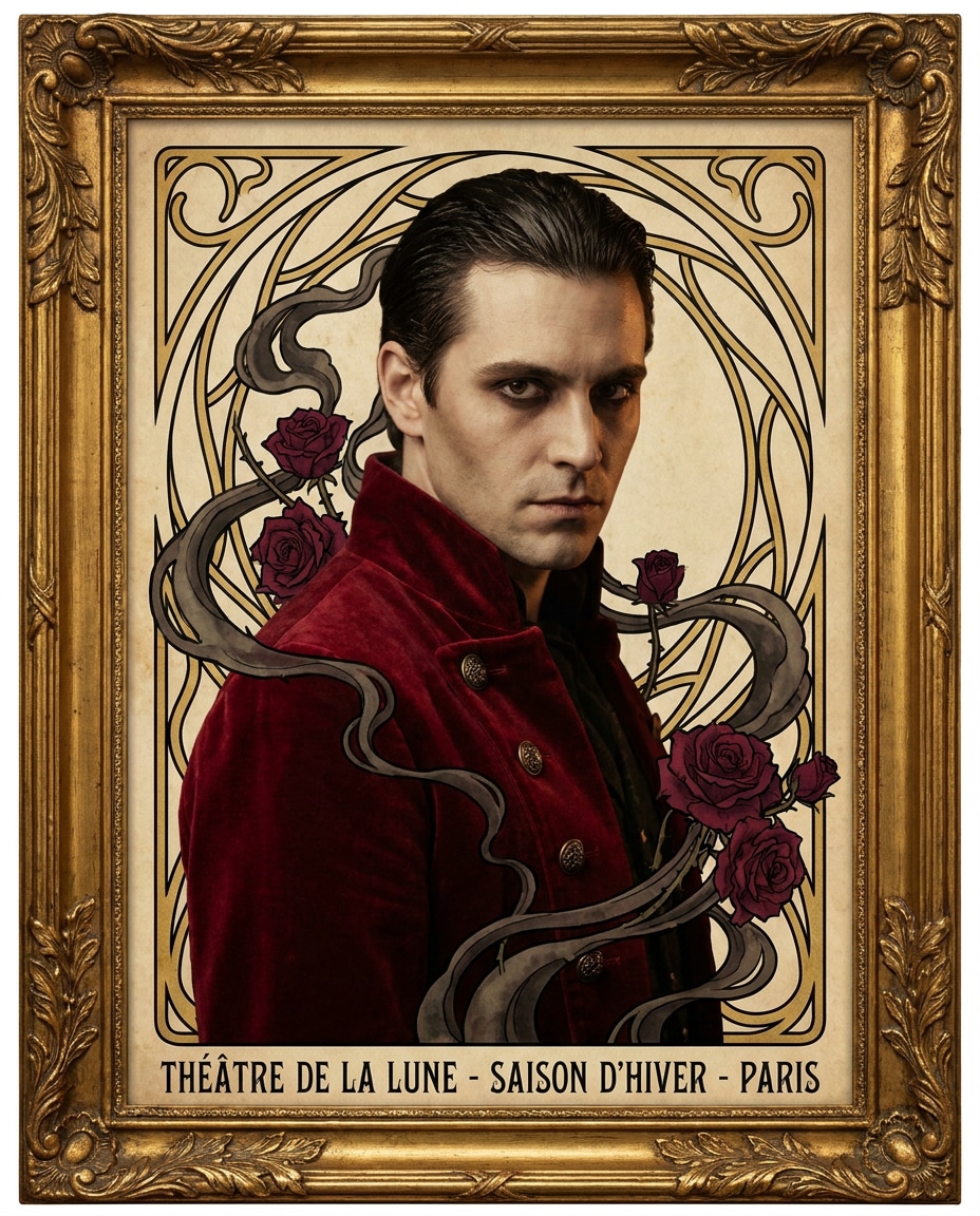 crimson velvet drama photo