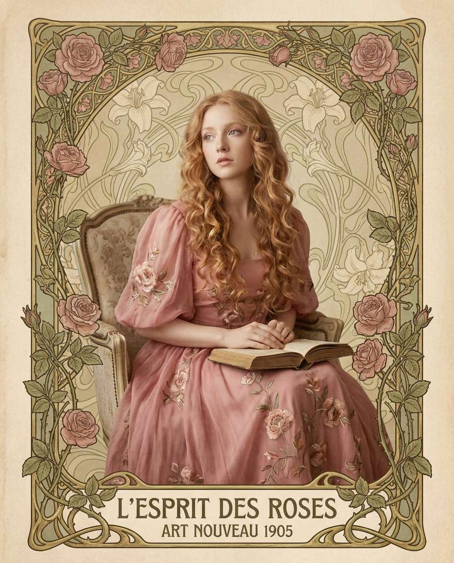 rose garden reverie photo