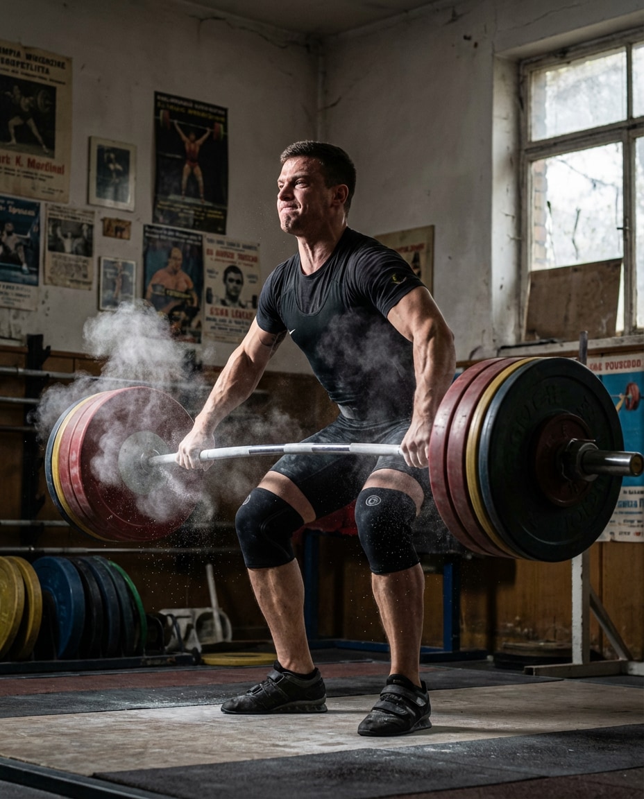 weightlifting platform lift photo