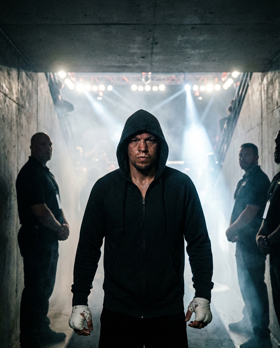 mma walkout tunnel photo