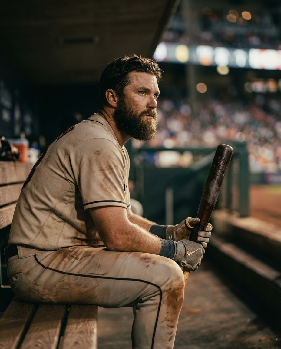 baseball dugout grit photo