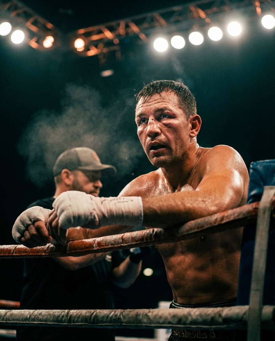 boxing ring drama photo