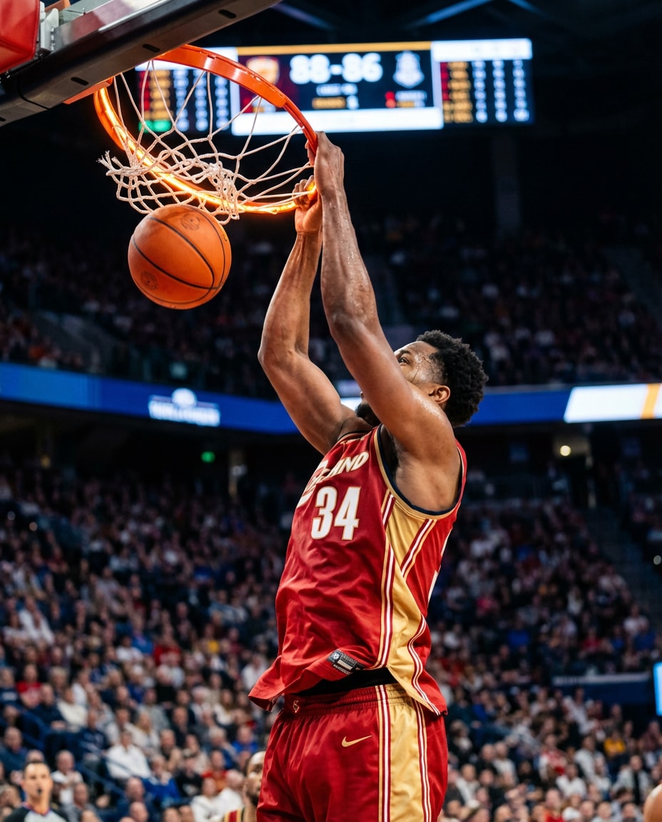 basketball dunk peak photo