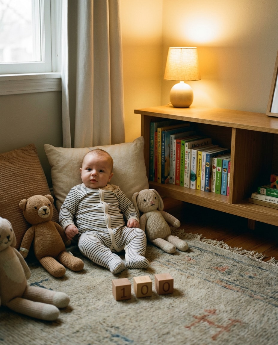 storybook nursery corner photo