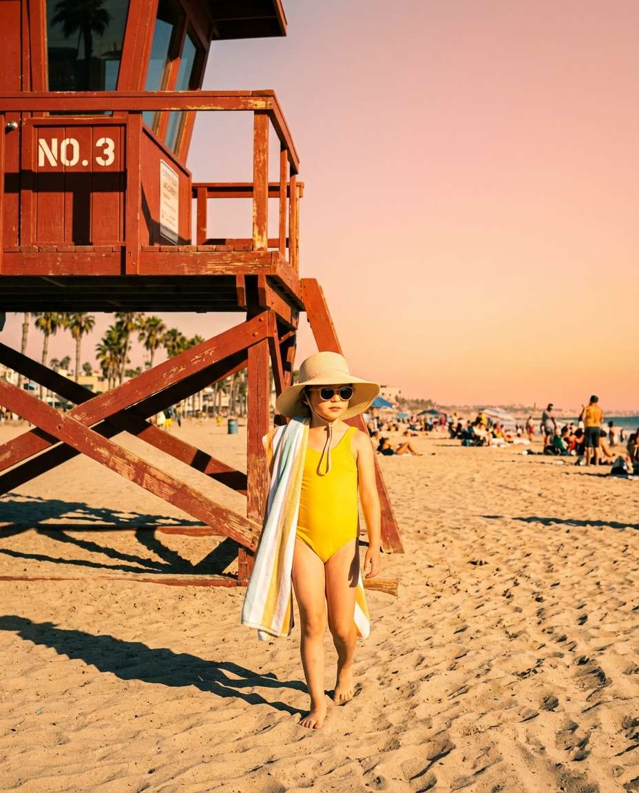 lifeguard tower frame photo