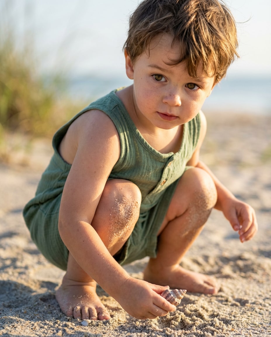shell hunt closeup photo