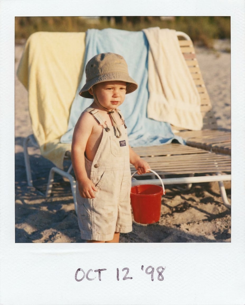 polaroid frame photo