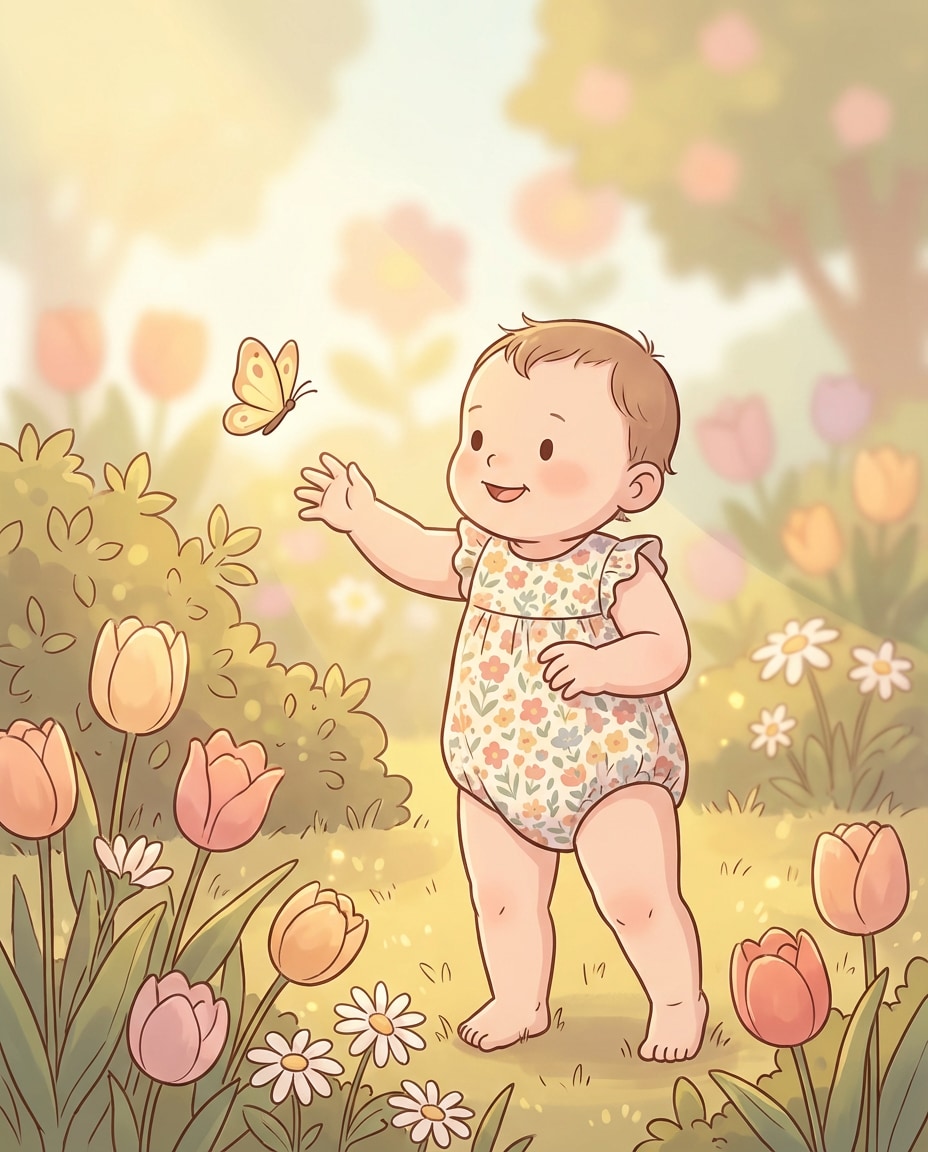 garden butterfly moment photo