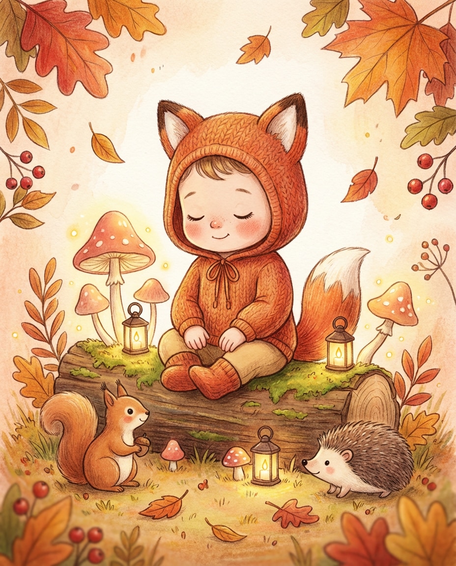 woodland fox hoodie photo