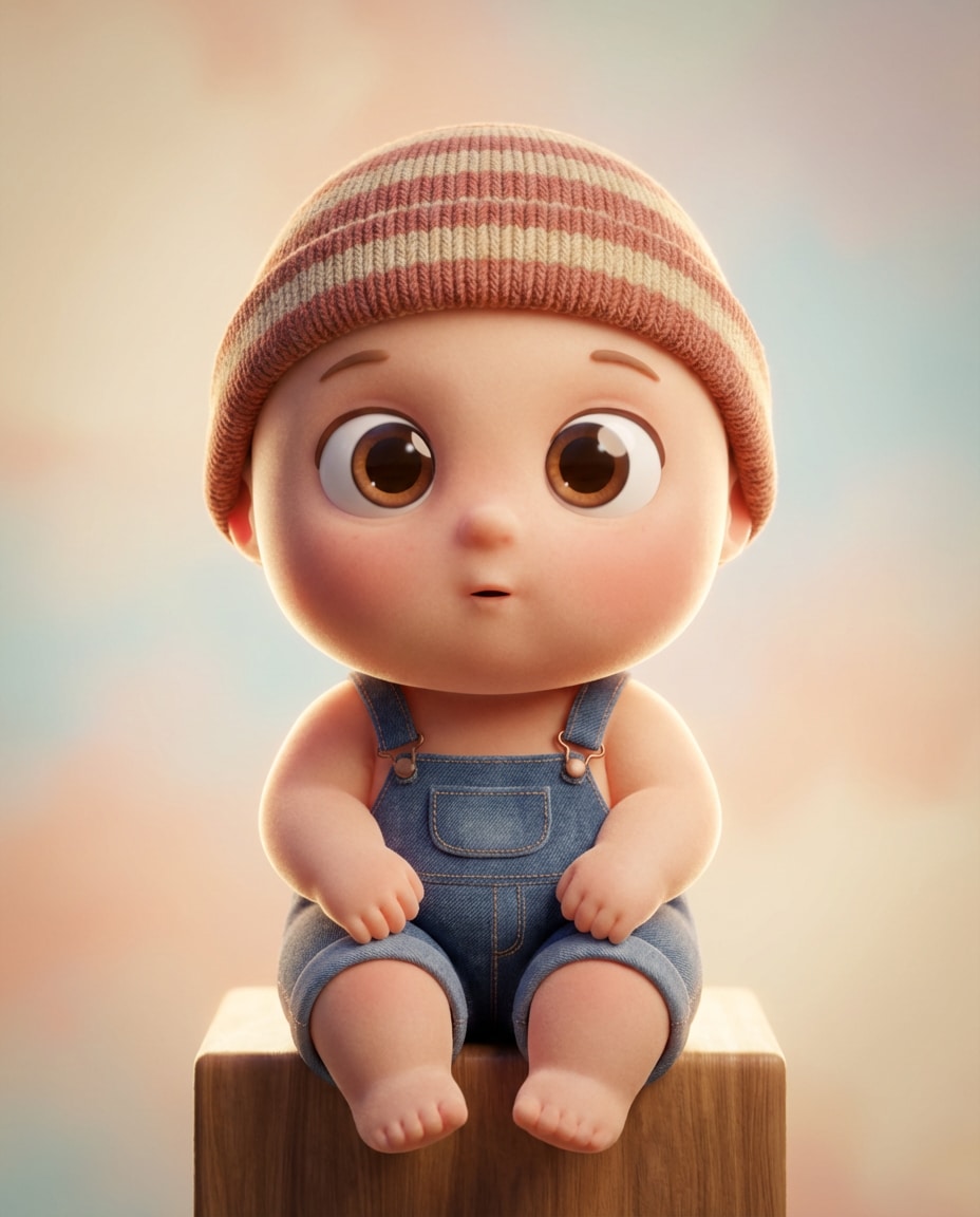 3d toylike render photo