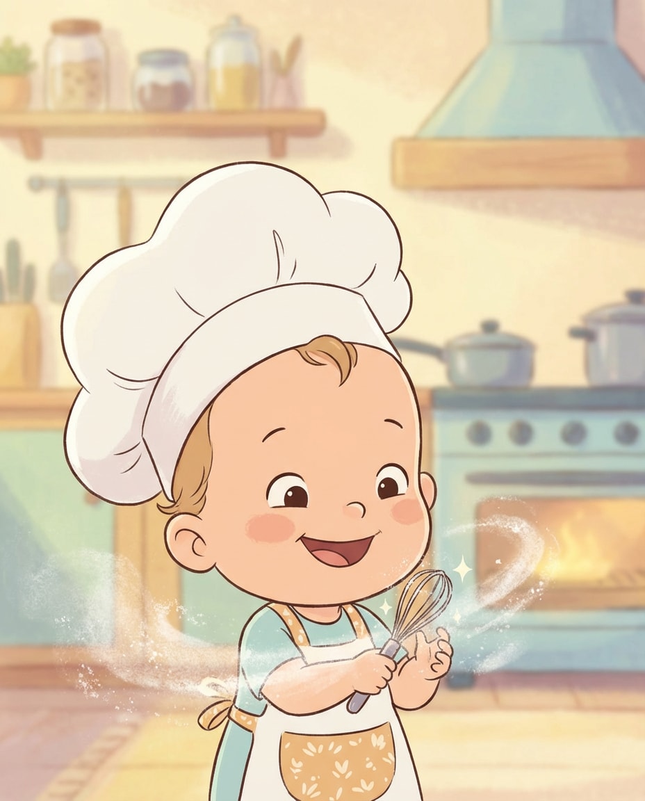 little chef apron photo