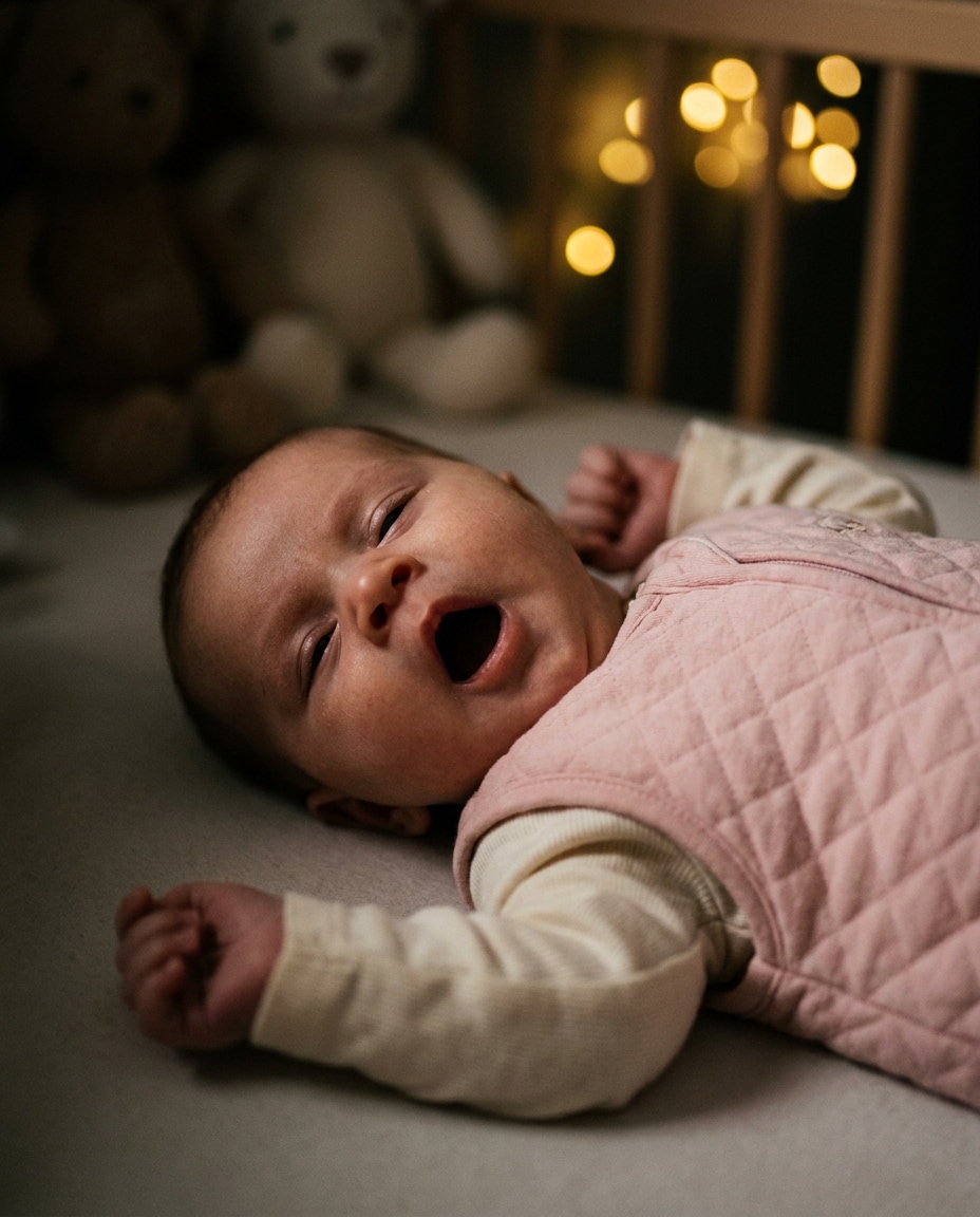 soft pink sleep sack photo