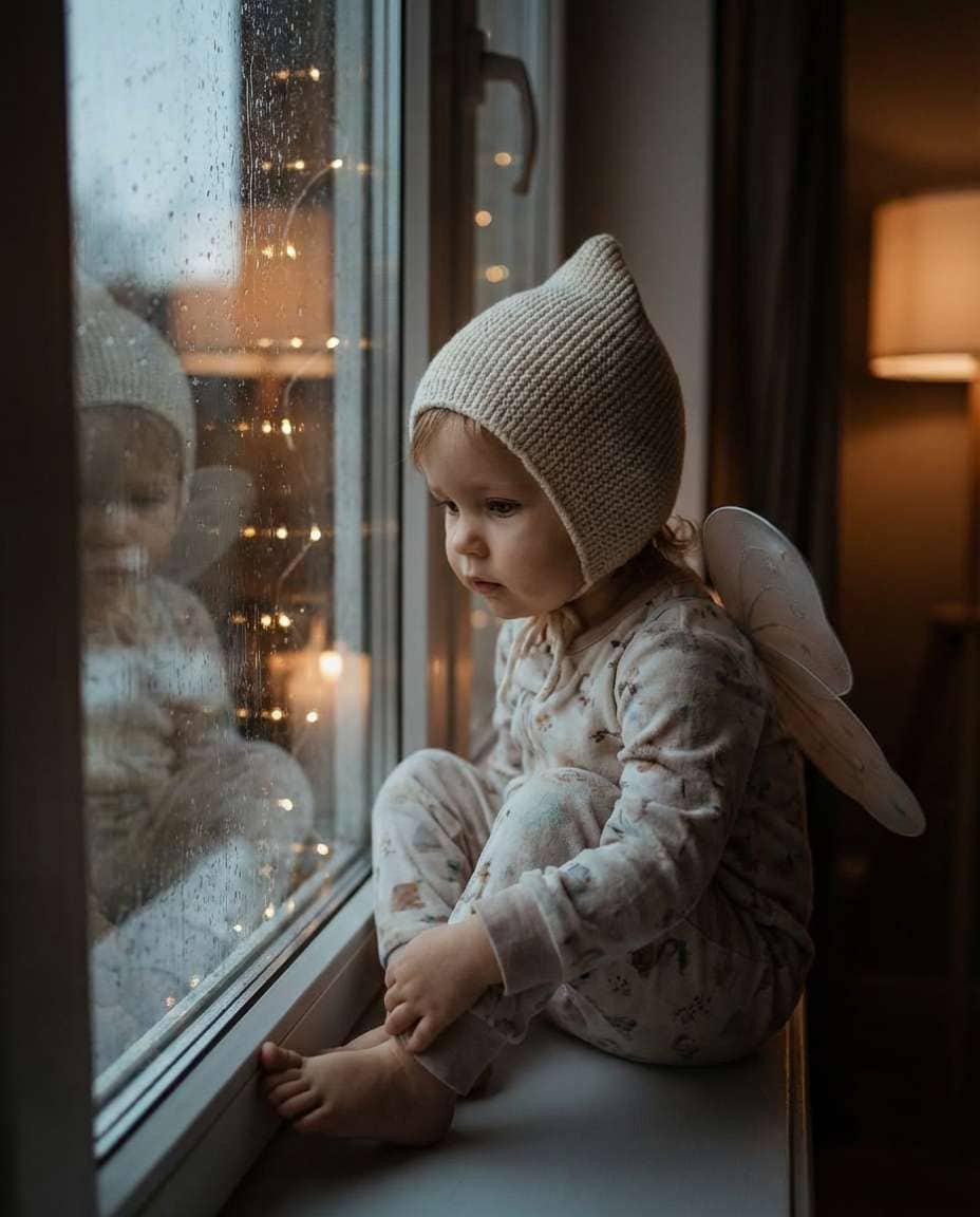 rainy window pixie photo