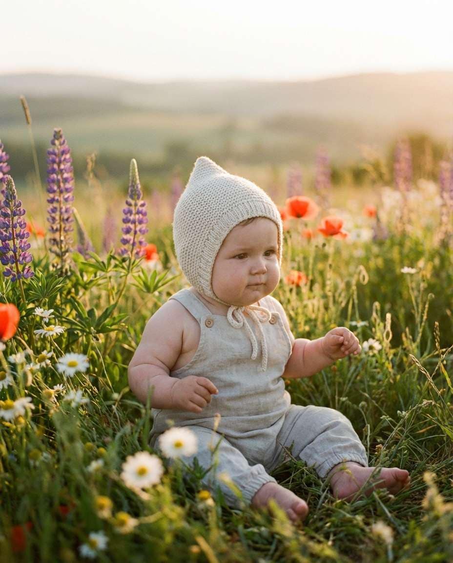wildflower meadow sit photo