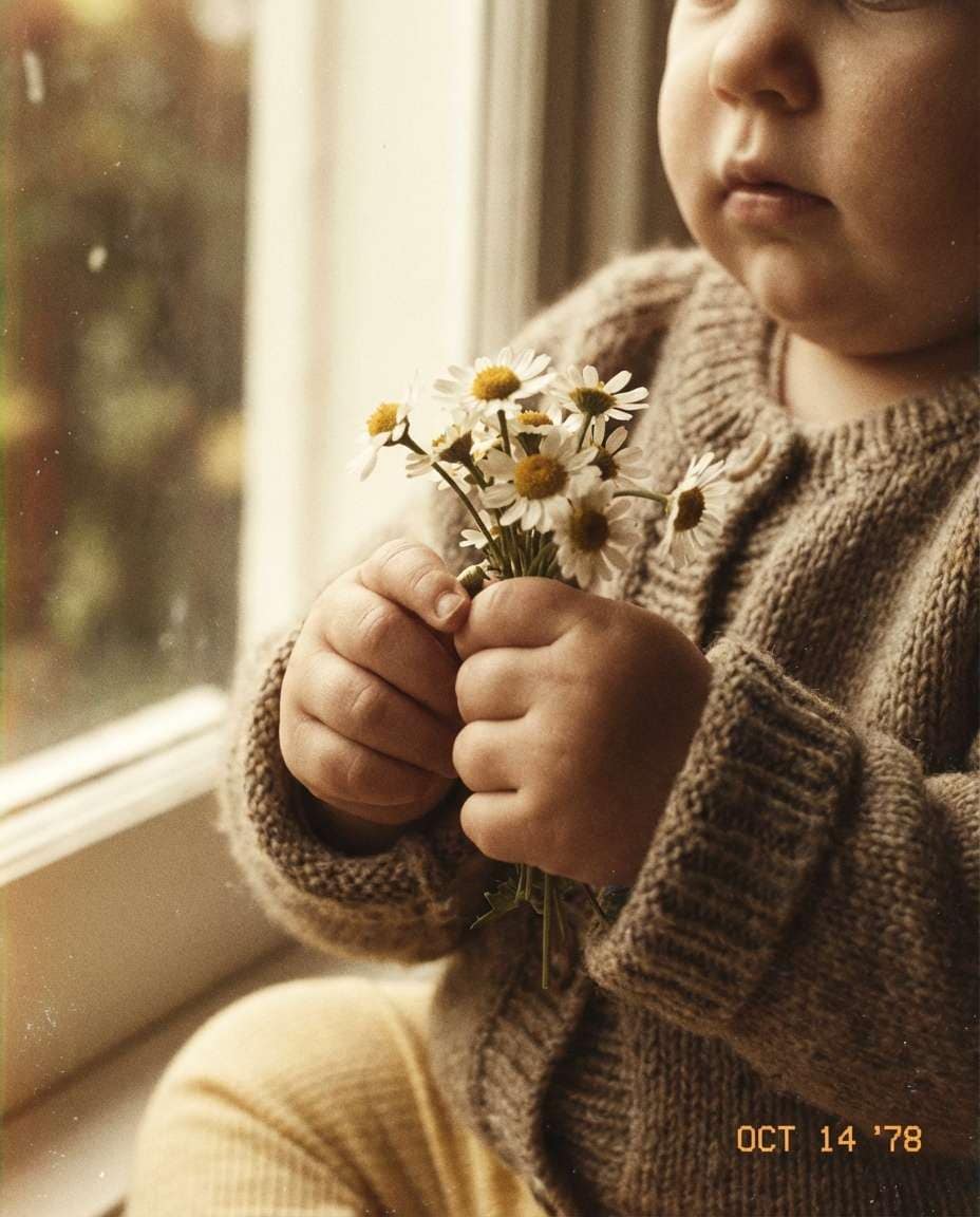 vintage film bouquet photo