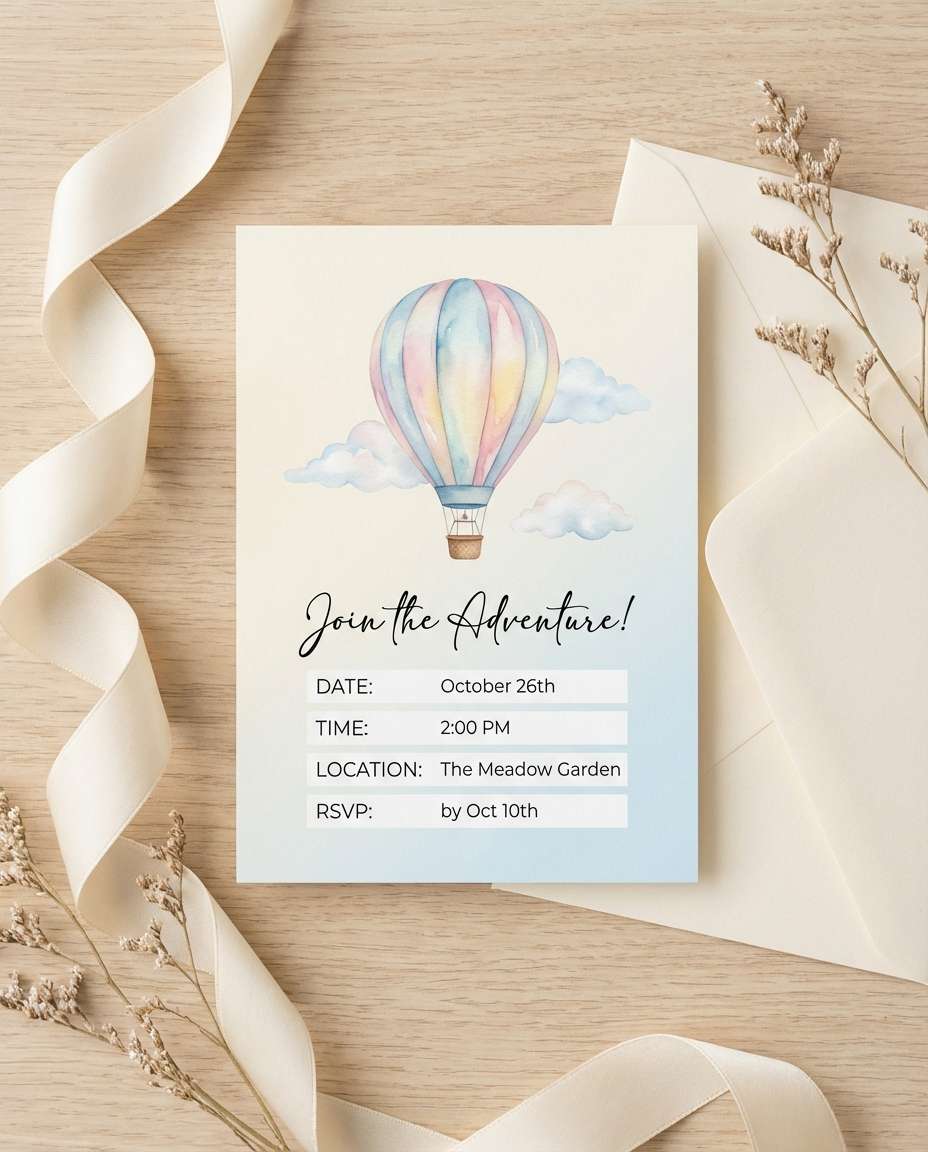 hot air balloon photo