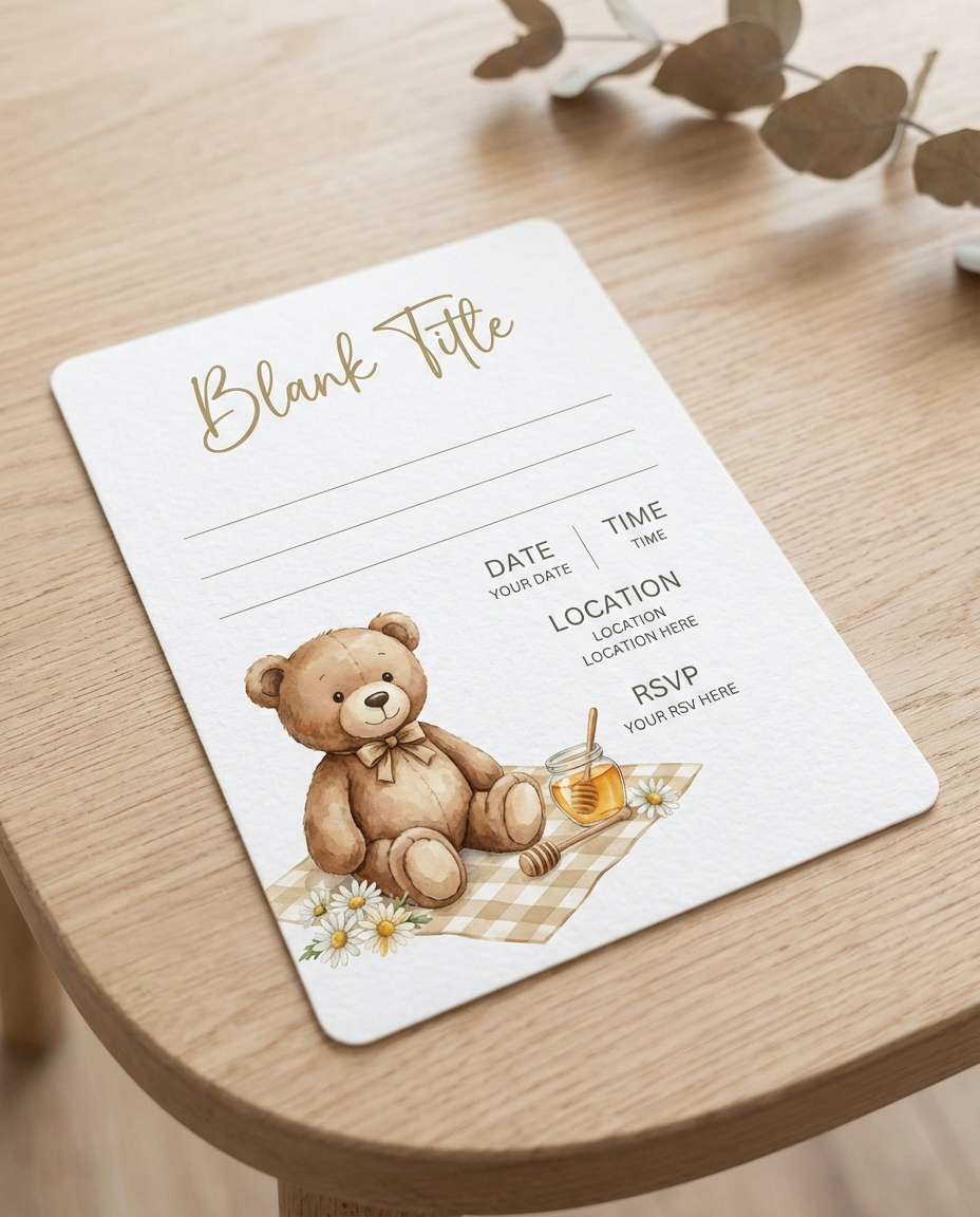 teddy bear picnic photo