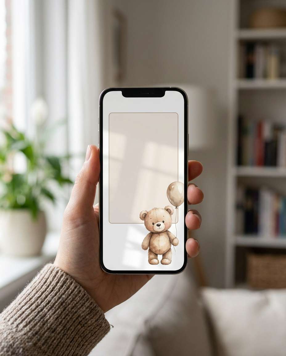 phone invite preview photo