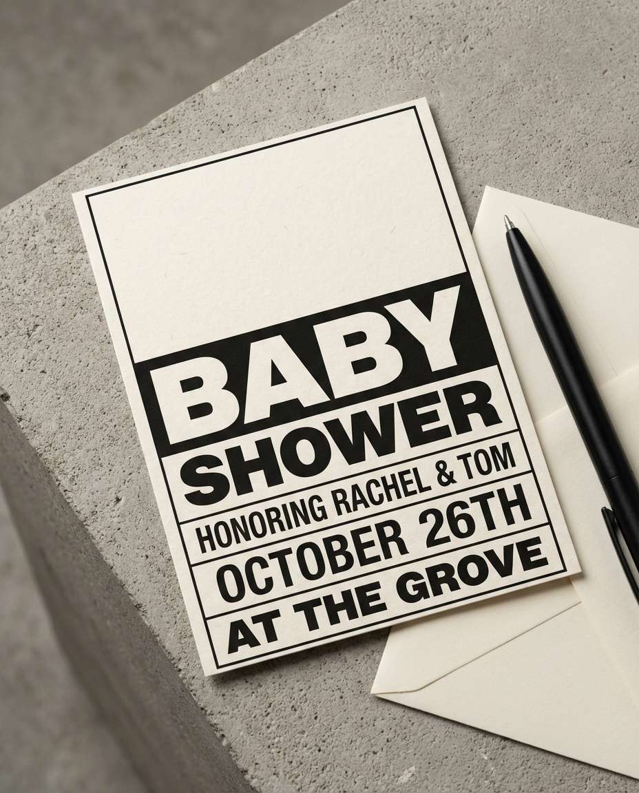 modern monochrome photo