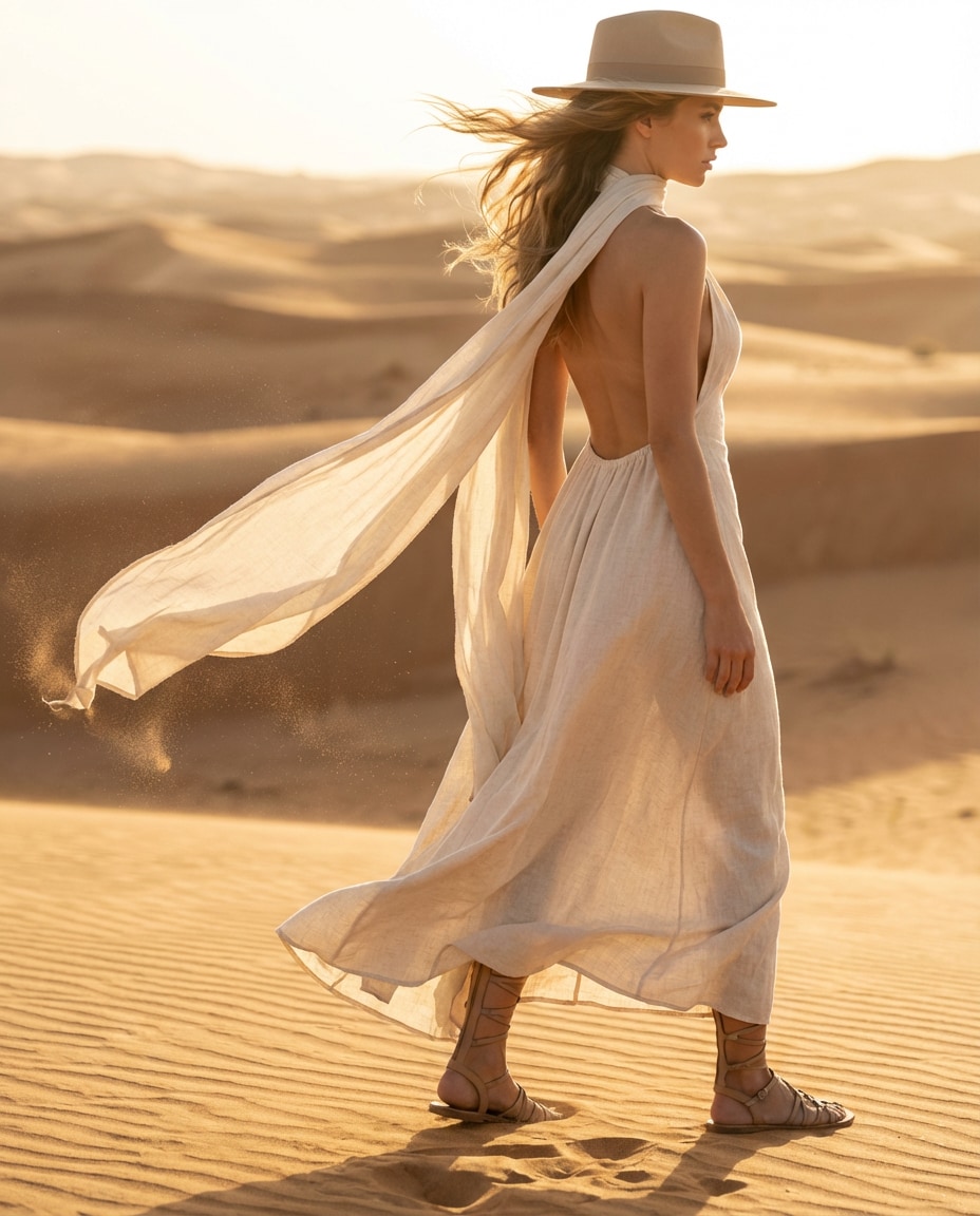 desert editorial wind photo