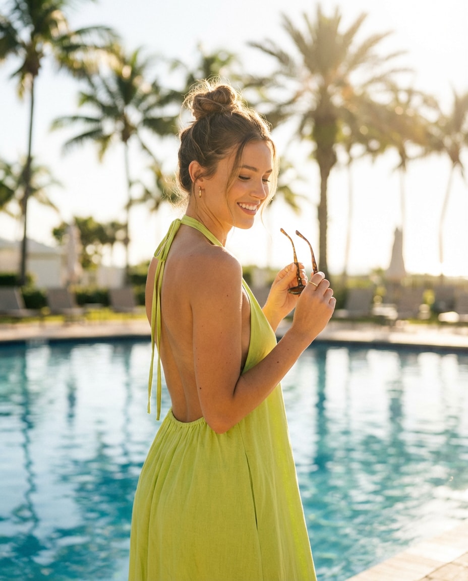 poolside resort photo