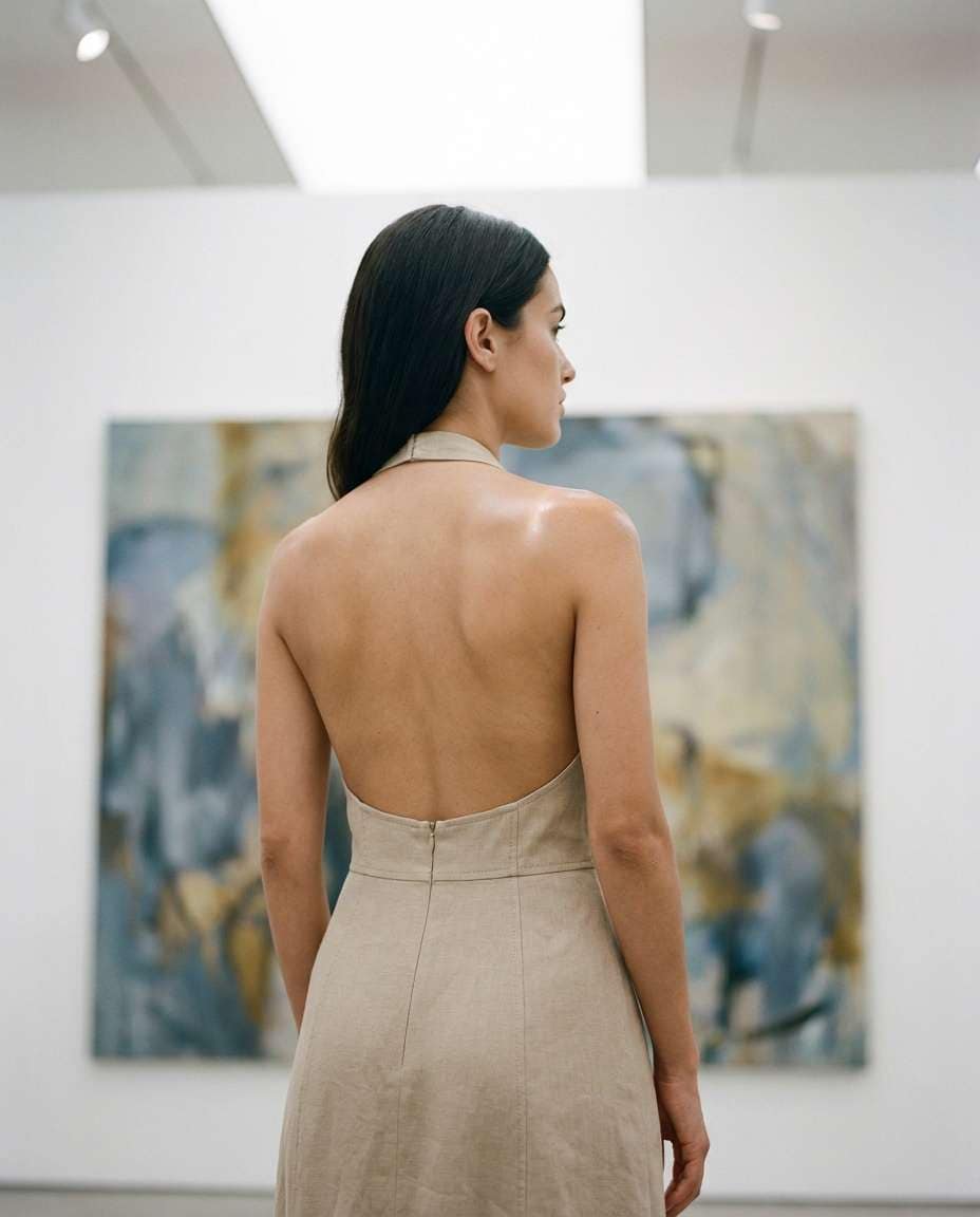 gallery opening pose photo