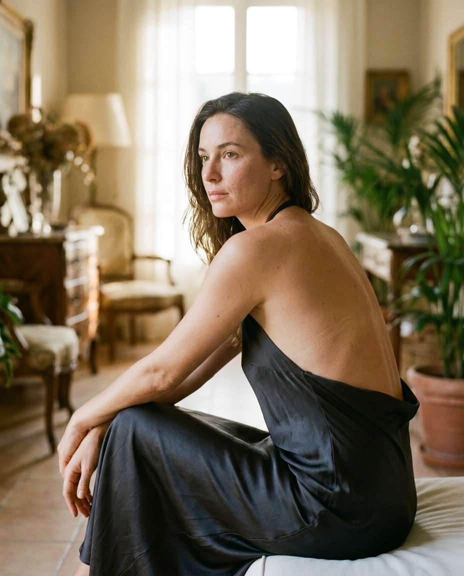 golden hour portrait photo