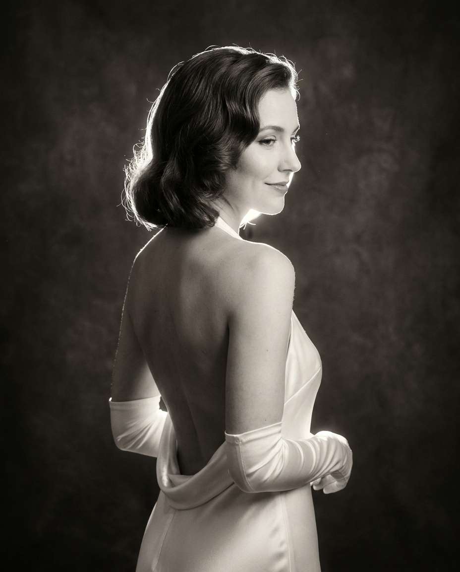 old hollywood backlight photo