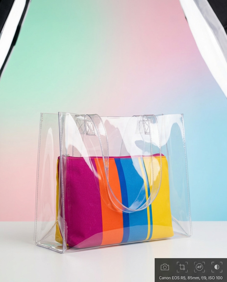transparent pvc photo