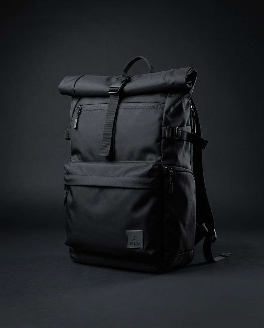 streetwear backpack studio photo
