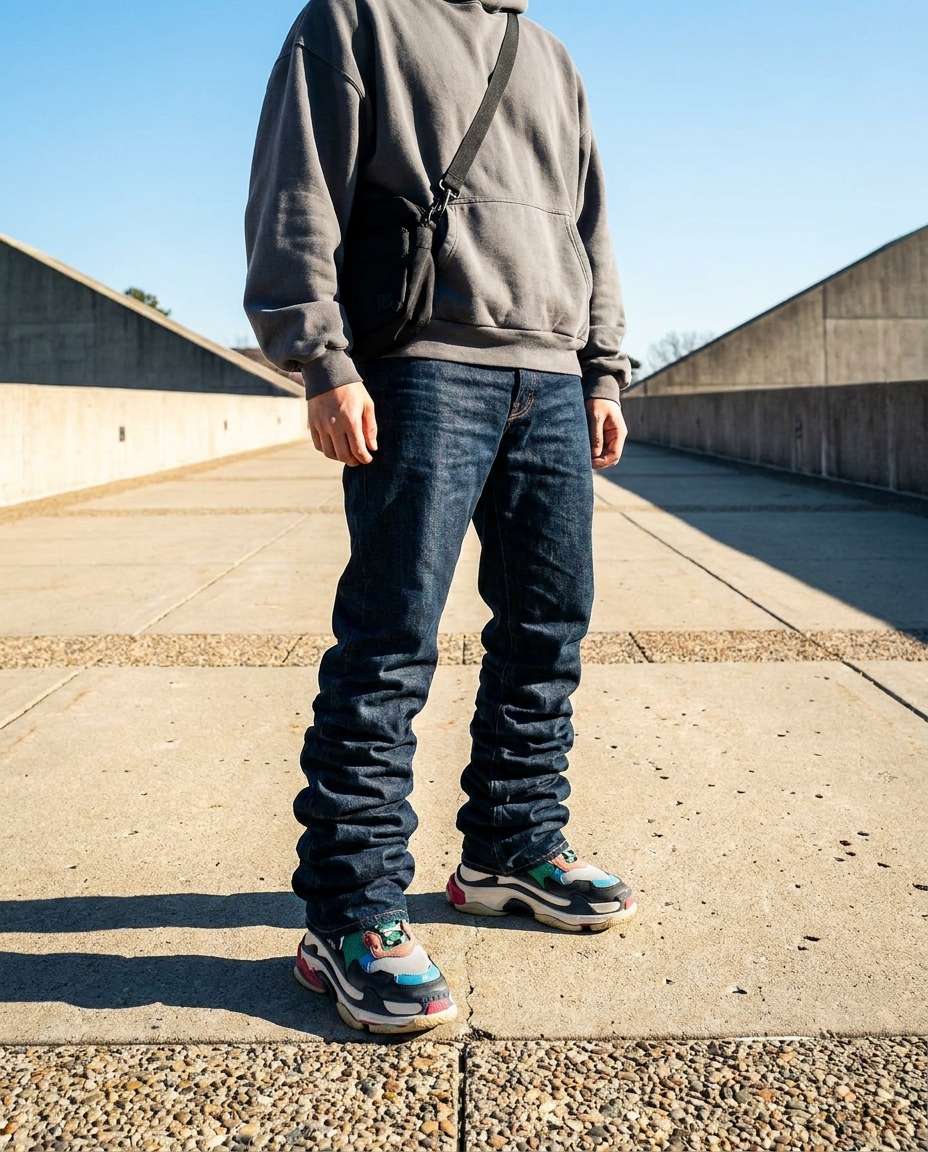 hype sneakers focus photo